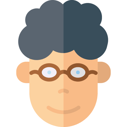 Nerd smileys feelings emojis icon