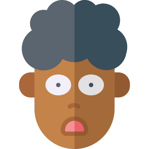 Shocked emojis boy expression icon Shocked emojis boy expression icon