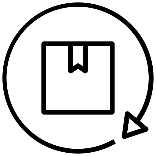 Repeatable repeatable renewable shipping and delivery icon Repeatable repeatable renewable shipping and delivery icon