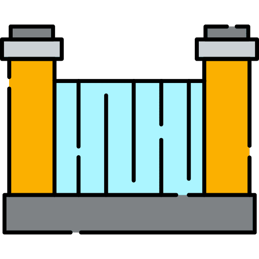 Fence garden security fence icon Fence garden security fence icon