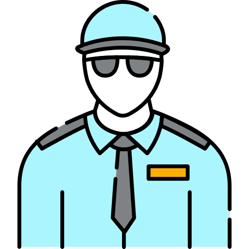 Policeman man professions and jobs security icon Policeman man professions and jobs security icon