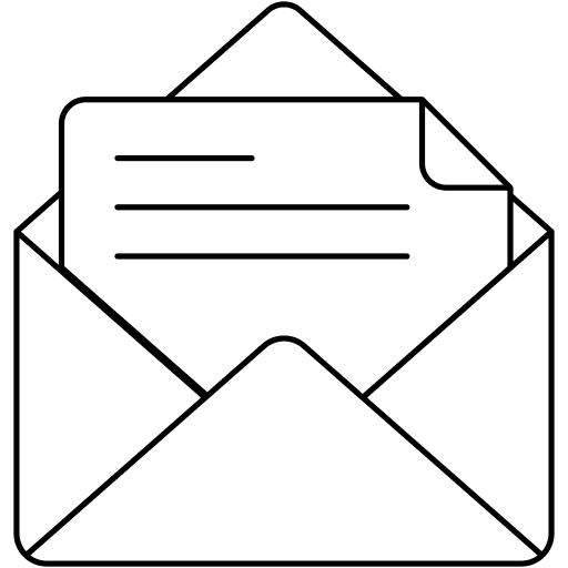 Letter open mail letter ui icon