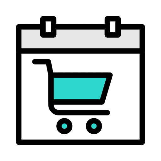 Event calendar commerce time and date icon Event calendar commerce time and date icon