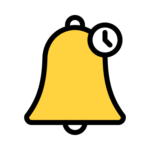 Reminder bell reminder notification icon