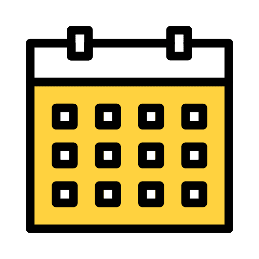 Schedule date calendar administration icon