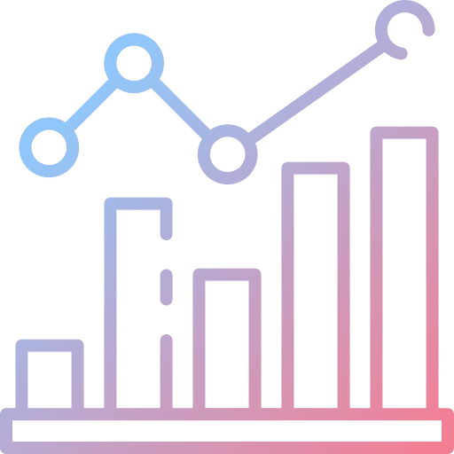 Statistics bar chart profits stats icon