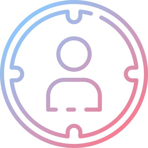 Target user client business icon