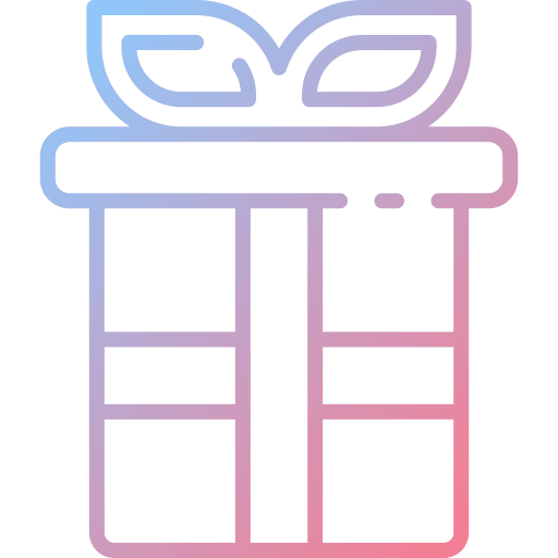 Gift present birthday and party box icon Gift present birthday and party box icon