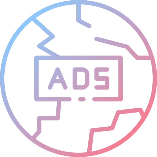Global internet web marketing icon Global internet web marketing icon