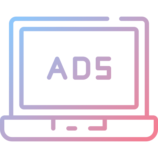 Online advertising web marketing promotion icon Online advertising web marketing promotion icon