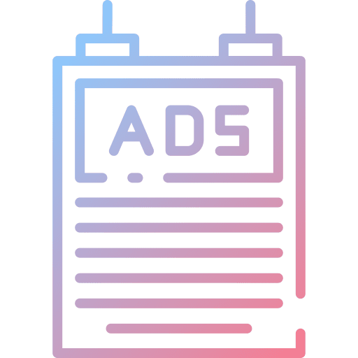 Poster marketing campaign banner icon Poster marketing campaign banner icon