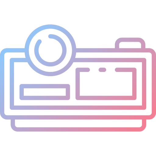 Projector cinema projector tech icon Projector cinema projector tech icon