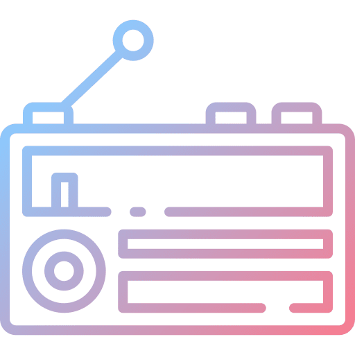 Radio antenna transistor communications radio antenna icon Radio antenna transistor communications radio antenna icon