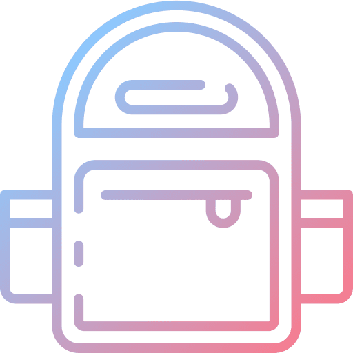 School bag study baggage school bag icon School bag study baggage school bag icon