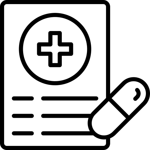 Prescription medical prescription healthcare and medical icon Prescription medical prescription healthcare and medical icon