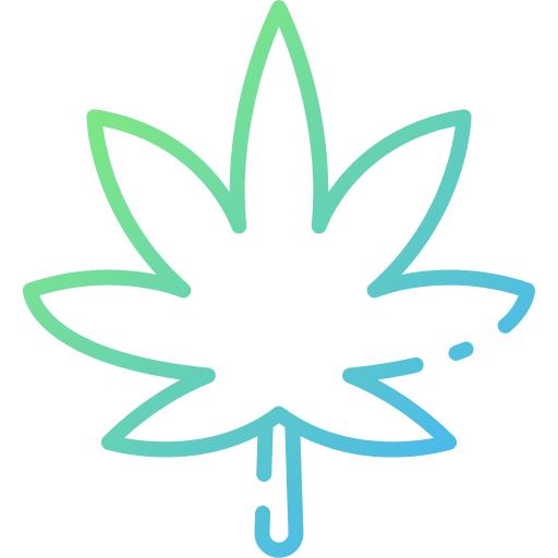 Cannabis nature weed drug icon Cannabis nature weed drug icon