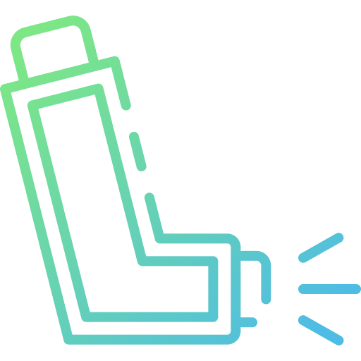 Inhale allergy bronchodilator pump icon Inhale allergy bronchodilator pump icon