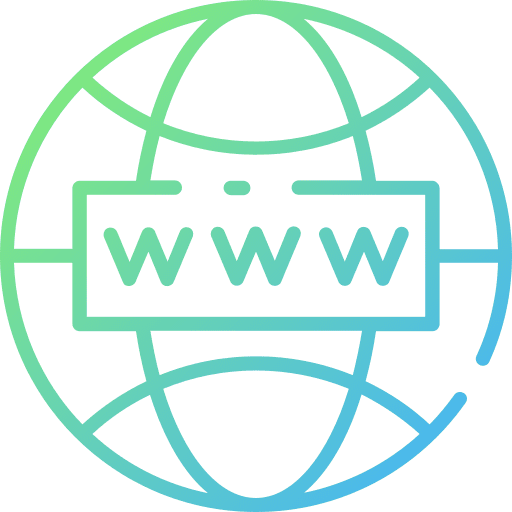 Internet web development multimedia web programming icon