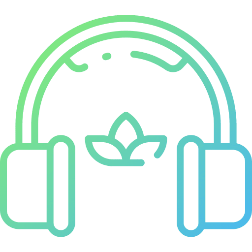 Music therapy device healthcare and medical music therapy icon Music therapy device healthcare and medical music therapy icon