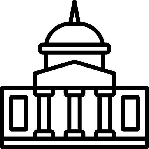 Congress capitol state authority icon