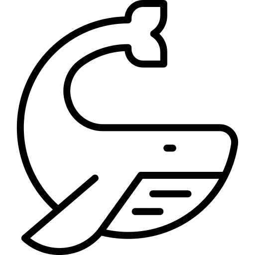 Whale mammal wildlife aquatic icon Whale mammal wildlife aquatic icon