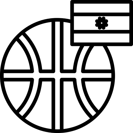 Basket match basketball equipment icon Basket match basketball equipment icon