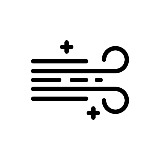 Dust meteorology weather sand icon