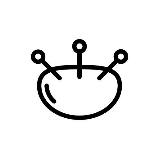 Needle wellness relaxation chinese medicine icon