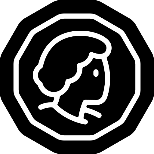 Coin coin banking money icon