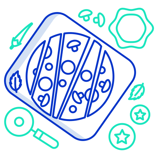 Focaccia focaccia tomato italian food icon