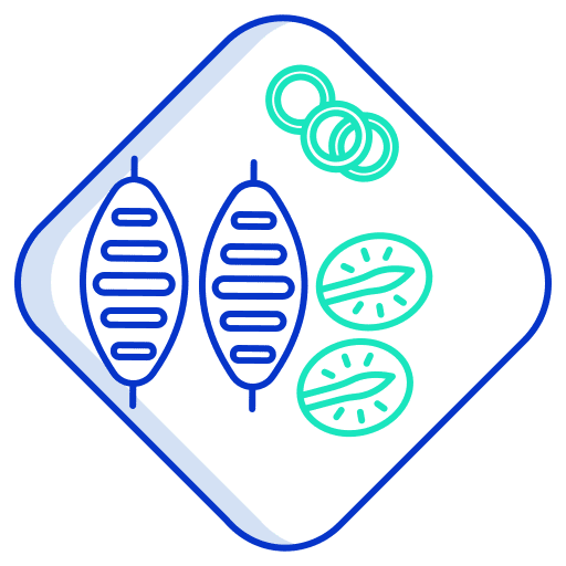 Chicken dish meal minced meat icon