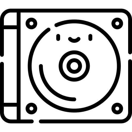 Cd compact disk dvd disk storage icon