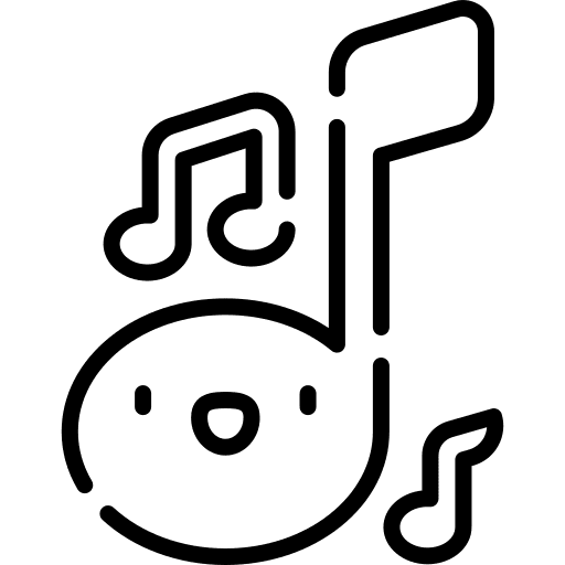 Music enable sound song quaver icon