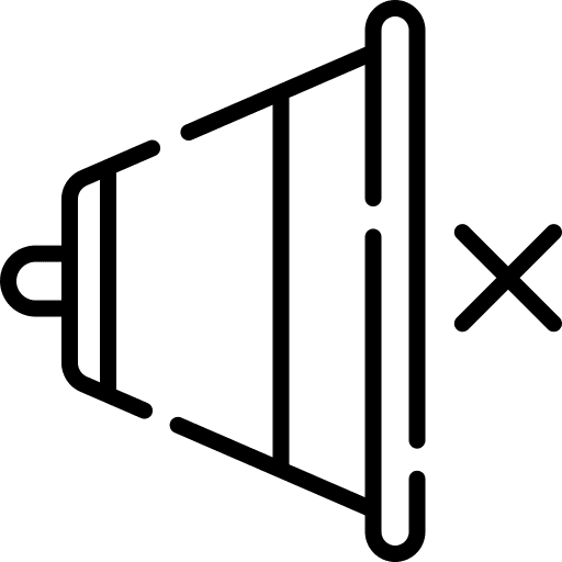 Mute no sound sound off user interface icon Mute no sound sound off user interface icon