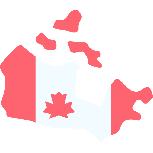 Canada location maple leaf canada icon