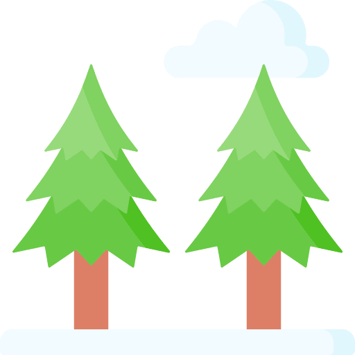 Pine forest tree woods icon Pine forest tree woods icon