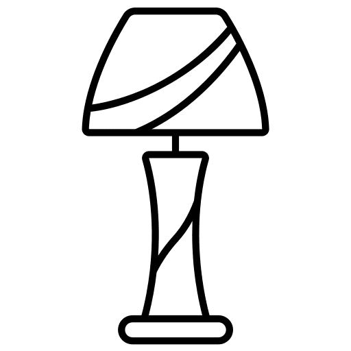 Lamp lamp interior illumination icon