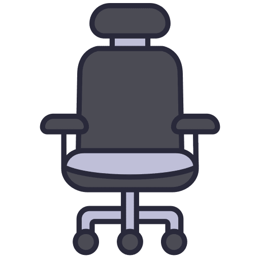 Desk chair furniture and household desk chair office chair icon Desk chair furniture and household desk chair office chair icon