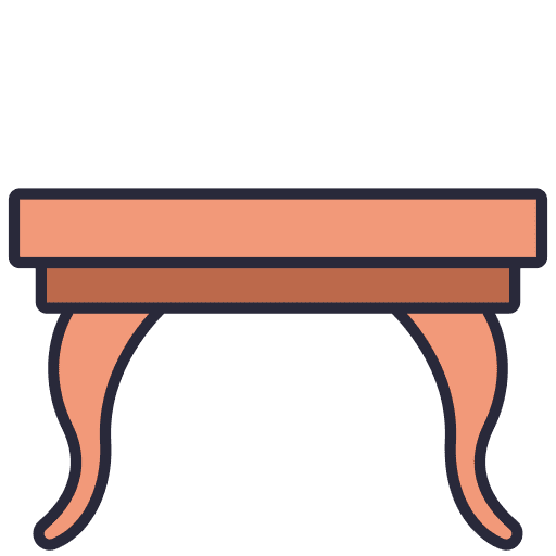 Table coffee table furniture and household table icon