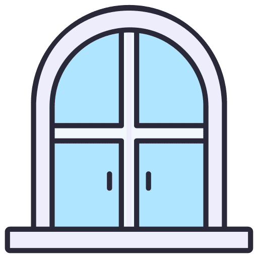 Window window house glass icon