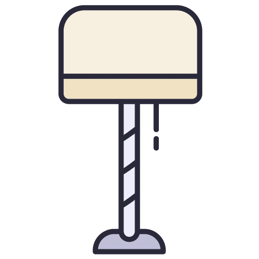 Lamp lamp light furniture and household icon