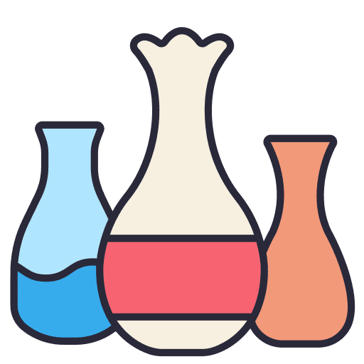 Vase adornment decoration ceramics icon