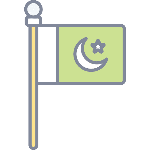 National flag flags representation pakistani icon National flag flags representation pakistani icon