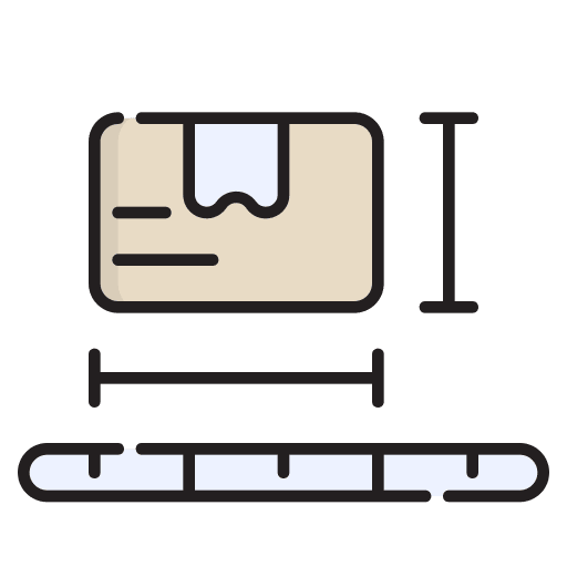 Standard shipping delivery business cargo icon