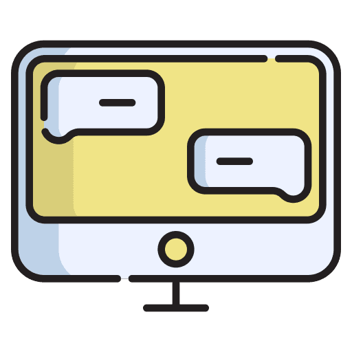 Chatbot chatbot conversation assistant icon