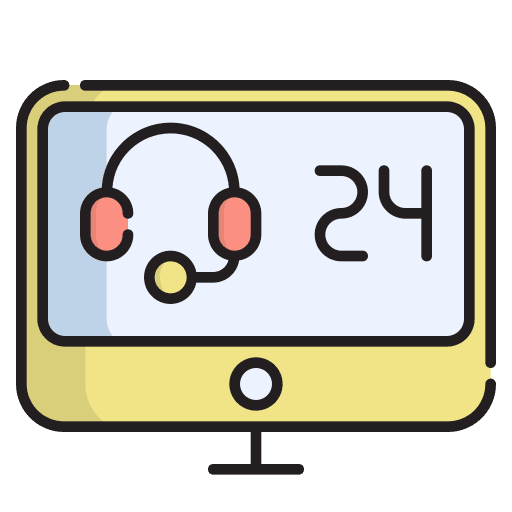Customer service information accesibility marketing icon