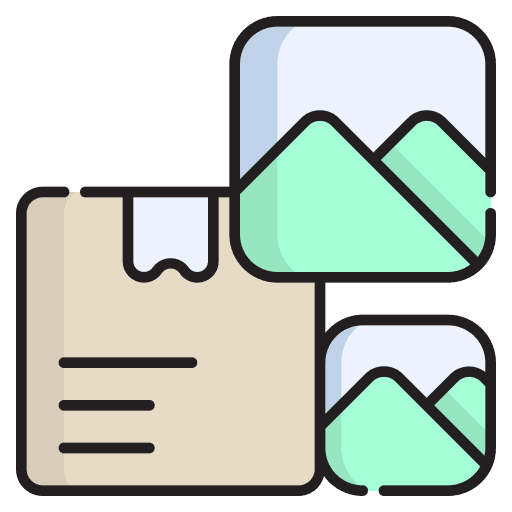 Product image ecommerce product poster icon