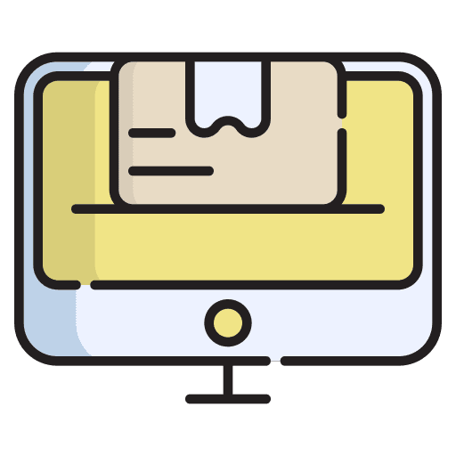 New product promotion banner commerce and shopping icon