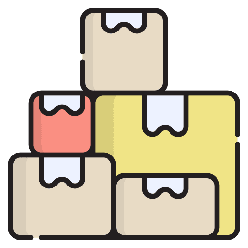 Packages packages retail ecommerce icon