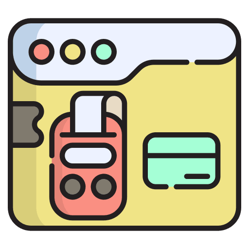 Payment method pay credit card marketing icon